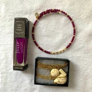 Matching Necklace, Bracelet & Nail Polish